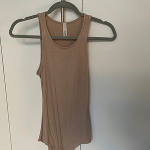 Olivia - Taupe Tank Bodysuit